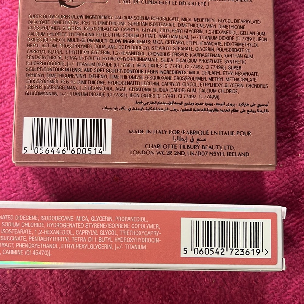 Charlotte Tilbury NEW! NUDEGASM  FACE PALETTE 
CHEEK KIT - Picture 5 of 8